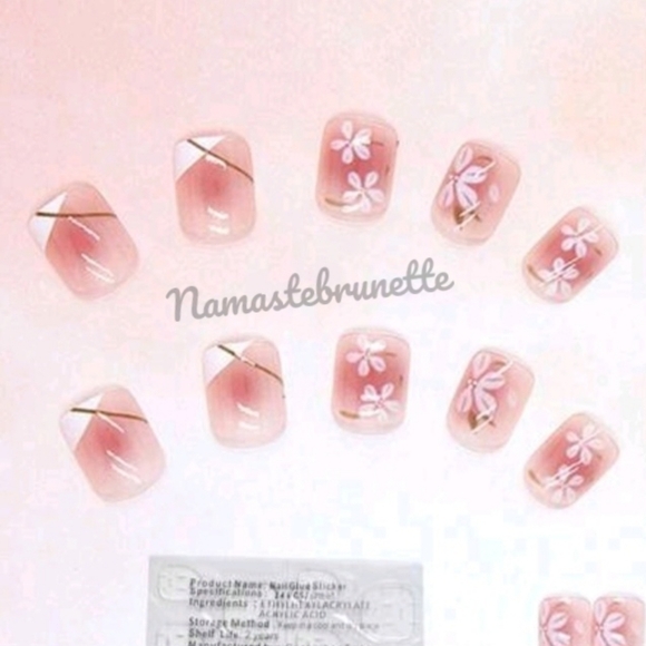 2/$16 Floral Press On Nails - Picture 11 of 14